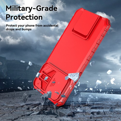 Funda rígida resistente a prueba de golpes con soporte para iPhone 14 Pro Max Plus cubierta blindada - Imagen 5 de 60