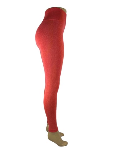 Gymshark Womens Small Vital Seamless 2.0 Leggings Orange Nylon Stretch EUC - Picture 8 of 12