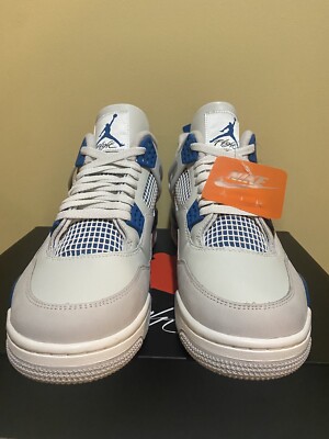 Air Jordan 4 Retro Military Industrial Blue FV5029-141 Men display picture 3