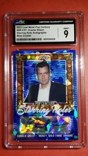 2021 Leaf Pop Century Charlie Sheen Wild Thing 14/20 CGC 9 AUTO 10