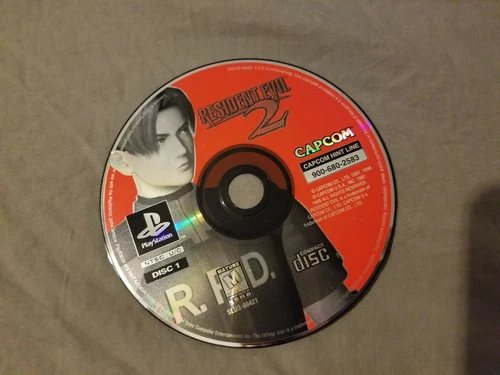 Capcom Resident Evil 2 Game Sony Playstation