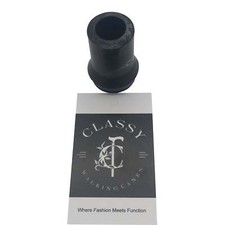 Classy Canes British Style Black Rubber Ferule 22mm or 7/8 Inch
