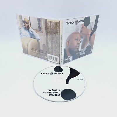 Too Short : What's My Favorite Word - Audio CD Tested and Working