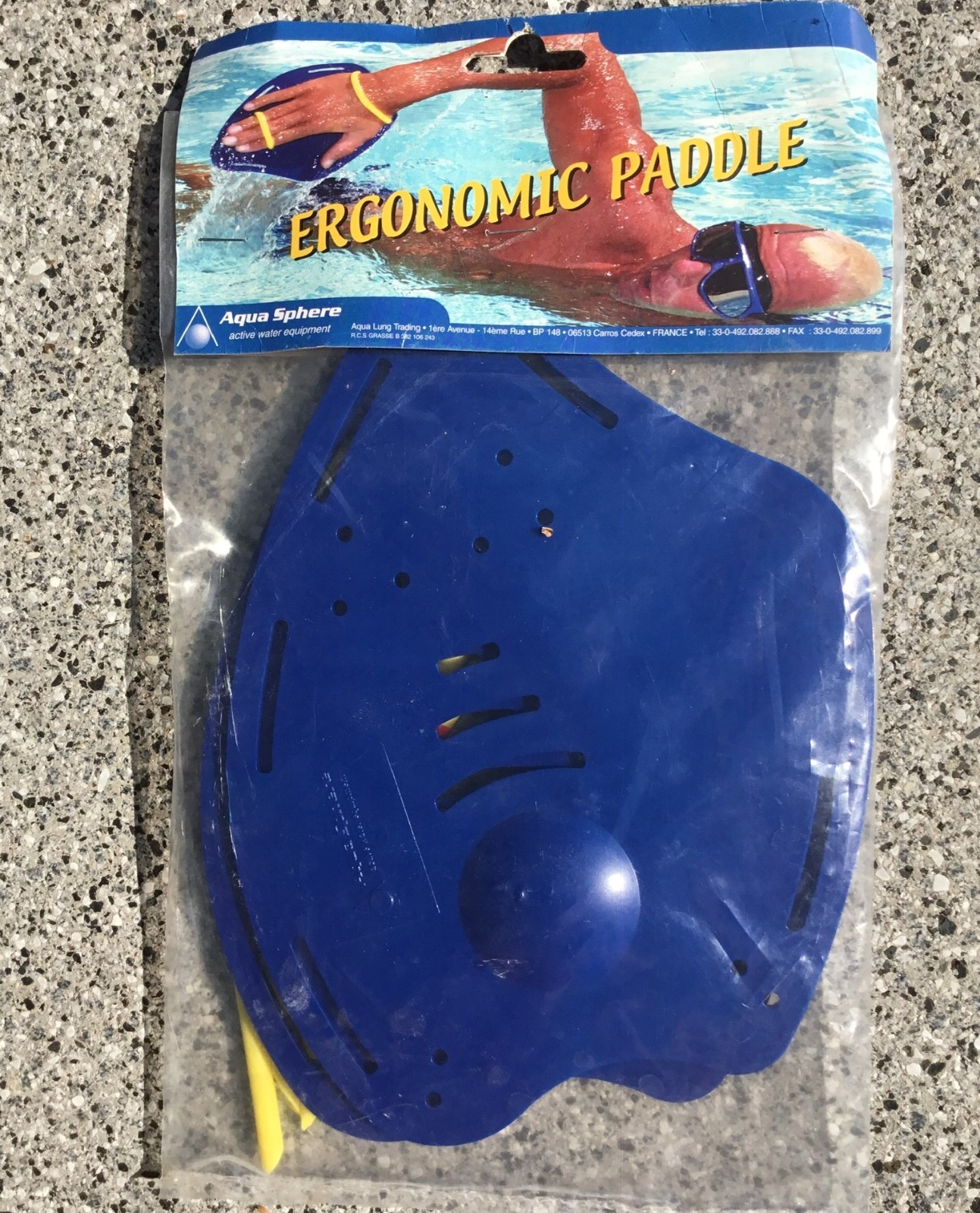 Aqua sphere Handpaddles Power Ergonomic Paddles Schwimmen Triathlon NEU