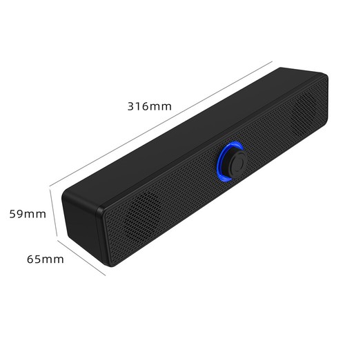 Bluetooth-kompatibler Lautsprecher Heimkino PC Soundbar PC Musik Player für Laptop - Bild 10 von 10