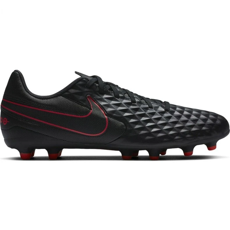 Motivación tirar a la basura predicción Nike Tiempo Legend 8 Club Soccer Cleats AT6107-060 Black/Red Sz 5.5 Men 7  Women | eBay