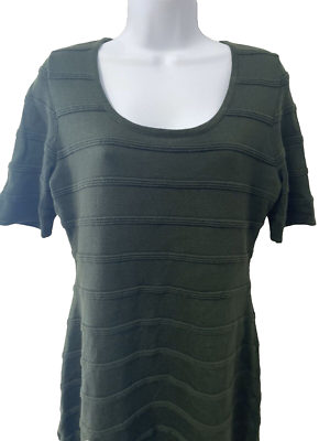 calvin klein green sweater dress Uptown Girl Mini Sweater Dress main image 1