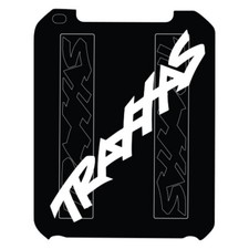 Traxxas Rustler 4x4 VXL Chassis Protector Flames - Black/White TRA6723R
