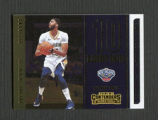 2018-19 Panini Contenders Playing the Numbers Game #9 Anthony Davis