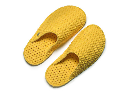 Ledd Slipper DREAM GELB Badeschuhe Reiseslipper Hausschuhe Pantoffeln
