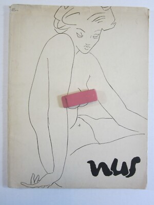 NUS V1 #2, VG  1950s Magazine w/Model 15 Photos! Jean Roudil Cover Art! Scarce!