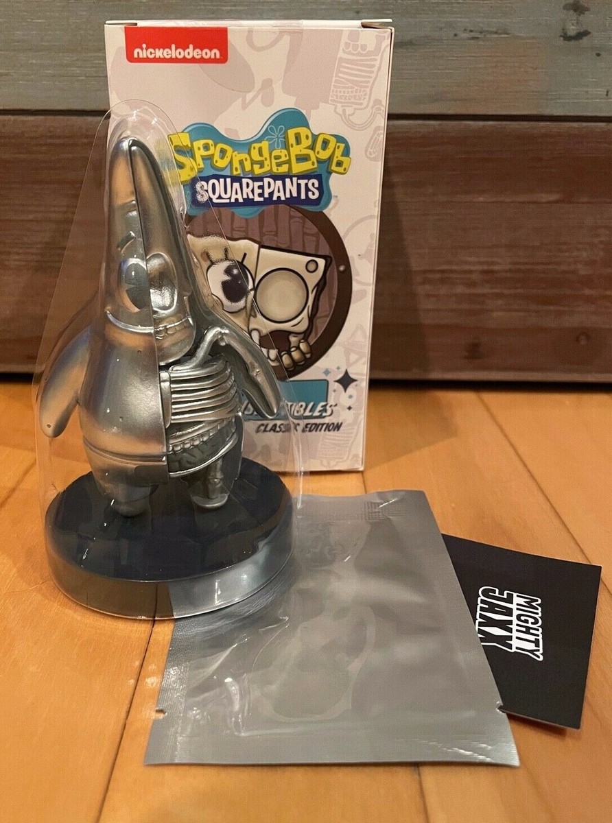 Mighty Jaxx Spongebob Classic Hidden Dissectibles Silver Patrick