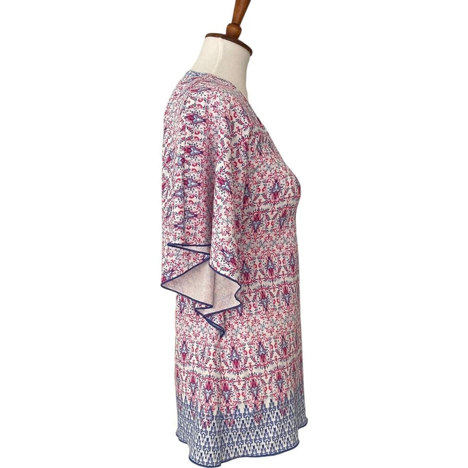 Cabana Life Multicolor Cuello en V Estampado Azteca Elastizado Encubrimiento Jóvenes Niñas Talla 10 Foto 4 de 4