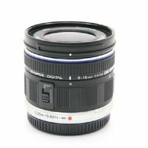 OLYMPUS ultra-wide-angle zoom lens M.ZUIKO DIGITAL ED 9-18mm F4.0-5.6 - Picture 1 of 1