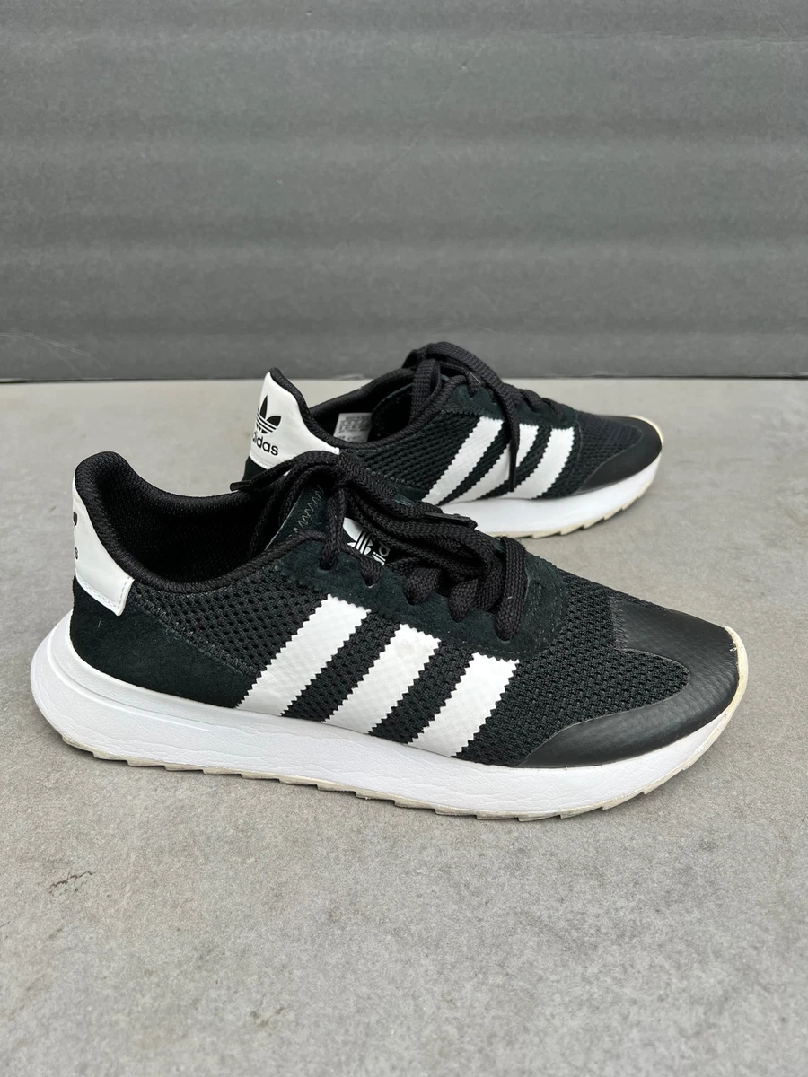 ADIDAS FLASHBACK women black fitness shoes size 8 eBay