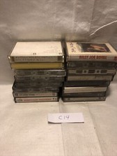 Vintage Lot Of 16 Cassette Tapes Tape Lot Rock Pop Country R B