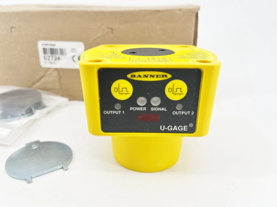 New Banner Engineering QT50UDBQ6 Ultrasonic Proximity Sensor 02724 8m Range - Image 4 of 4