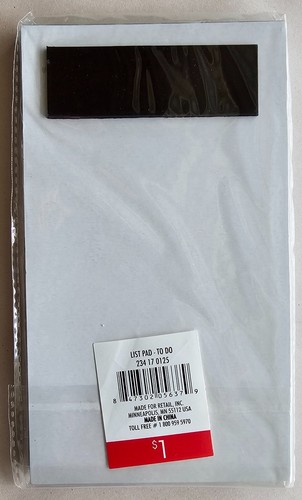 Magnetic Notepad -To Do List - Shopping Pad - Picture 3 of 3