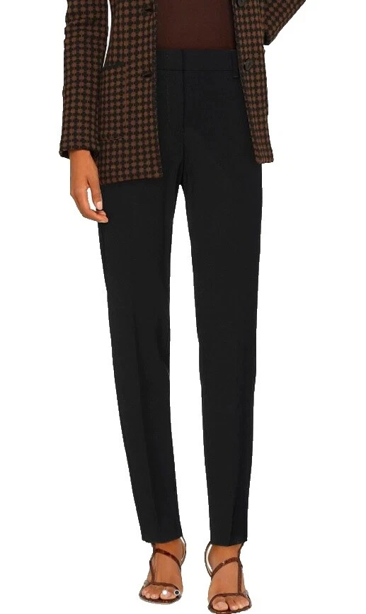 Emporio Armani Solid Regular Size Pants for Women
