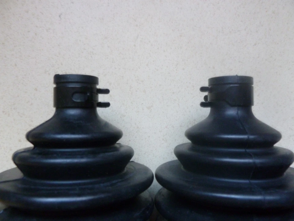 Fuelle/Bota Rack & Piñón - KIT DE 6 PIEZAS - 2 Botas 4 Abrazaderas -Se adapta a: Mitsubishi Foto 2 de 4