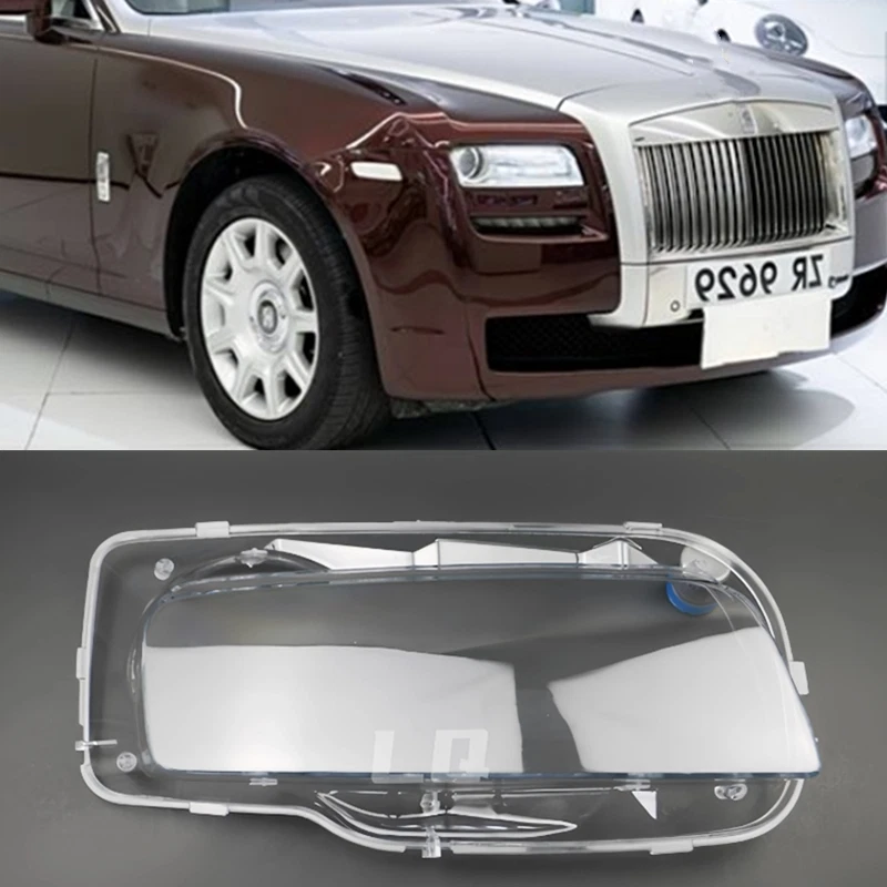 Right Clear Headlight Lens Cover Headlamp Lens Glue For Rolls-Royce Ghost 10-14 — 第 2/4 张图片