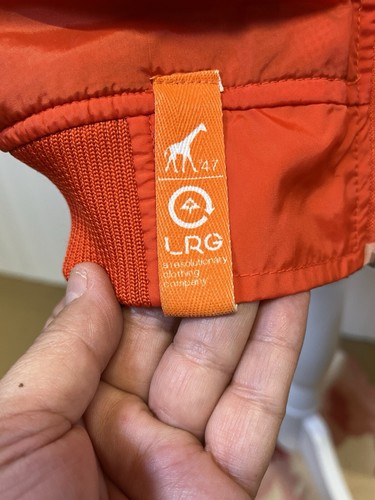 VTG. Retro 80'S"Lifted Research Group" LRG BRIDPLAY Track Windbreaker Jacket 2XL - Picture 6 of 15