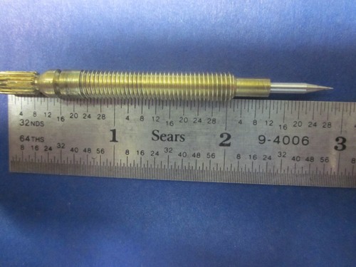 JOHNSON EVINRUDE 20 25 28 35 HP LOW SPEED NEEDLE VALVE NEW 332917 393022 NLA - Foto 2 di 6