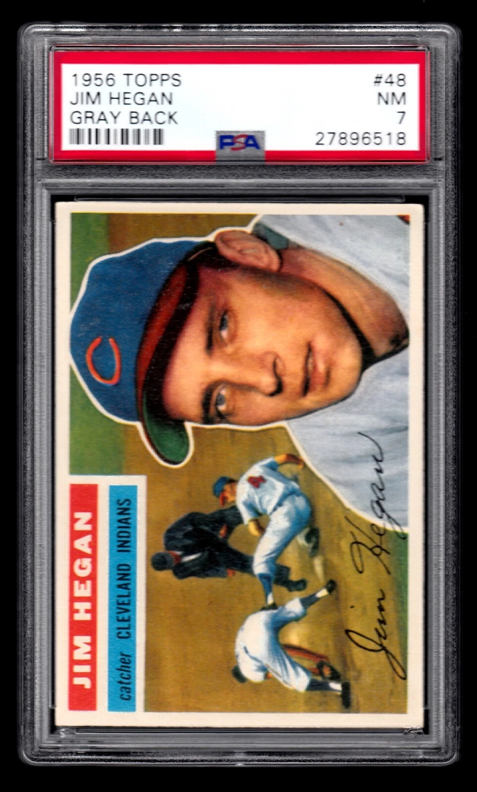 Deal for 1956 Topps #48 Hegan PSA 7 NM