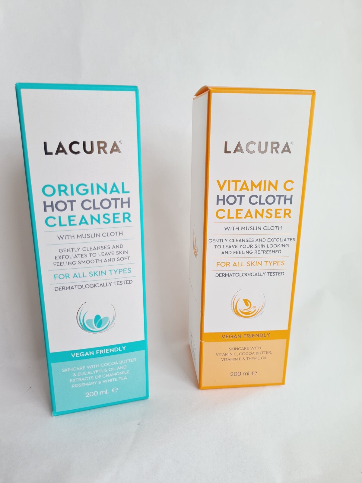 Lacura Hot Cloth Cleanser 2 X 200ml Makeup Remover Vegan Skin Care Aldi