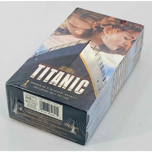 TITANIC VHS Sealed Box Set Two Cassette Stereo hi-fi - Picture 2 of 5