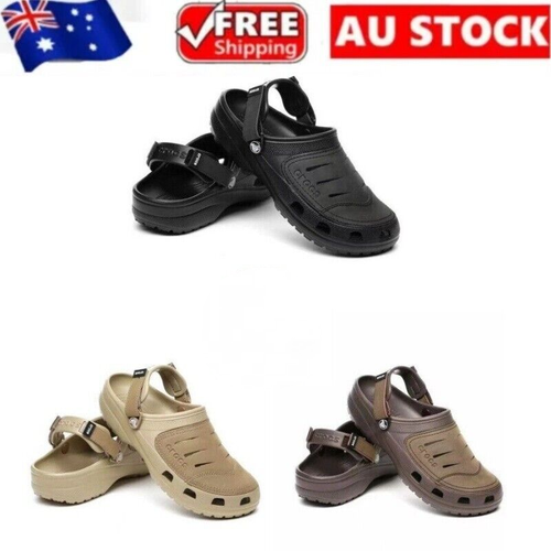 NEW GENUINE: Crocs Men Classic Yukon Vista II Clog Black- Free Shipping - Zdjęcie 2 z 18