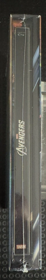 AVENGERS Steelbook - Novamedia Fullslip B Captain America (3D, Blu-ray) SEALED Foto 3 de 4