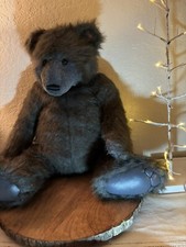 RARE GUND 28 JADEN GRAY Plush Leather Paws Gl...