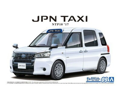 Aoshima Toyota Japanese Taxi NTP10 Super White II Modellauto Bausatz Maßstab 1:24