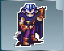 MAGUS Sprite from Chrono Trigger Vinyl Decal #2 Car Truck Window Sprite