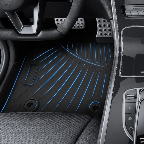Floor Mats for Toyota Tacoma 2024 2025 Manual Tran Custom Anti-slip Floor Liners - Foto 6 di 13