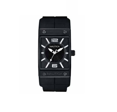 Nautica Donna Orologio Watch Woman Uhr Mini Clipper A23514L Gomma Caucciù  Nero | eBay