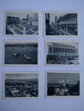 Old phtos of San Francisco Alcatraz island Bay Bridge Union Square