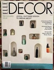 ELLE DECOR MAGAZINE Winter  2023 THE Escapes Issue No295