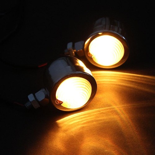 Motorcycle Turn Signals Blinker Lights For Suzuki Intruder Volusia 800 VL800 - Picture 2 of 12