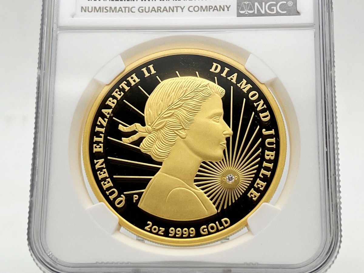 Australia 2012 200$ Queen Elizabeth II Diamond Jubilee 2 oz