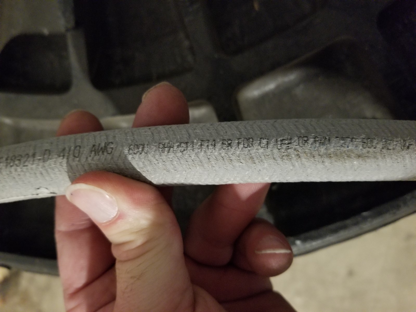 Câble D'alimentation Southwire Telcoflex IV #8 AWG Gris LSZH - 50 Pieds (15.2m), Pour Bureaux Centraux