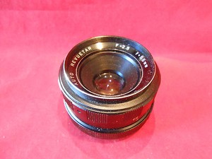 Objektiv Auto Revuetar2,8/55mm für Ersatzteile für Basteln Defekt