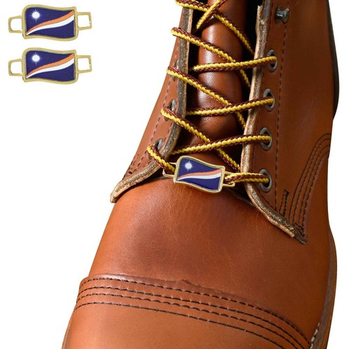 Every Country World Flags Shoes Boot Shoelace Keeper Holder Charm BrooklynMaker - Picture 169 of 296