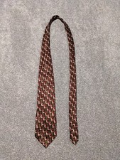Vintage J. Garcia Tie 1990s 90s Abstract Geometric Silk Hand Sewn 57"