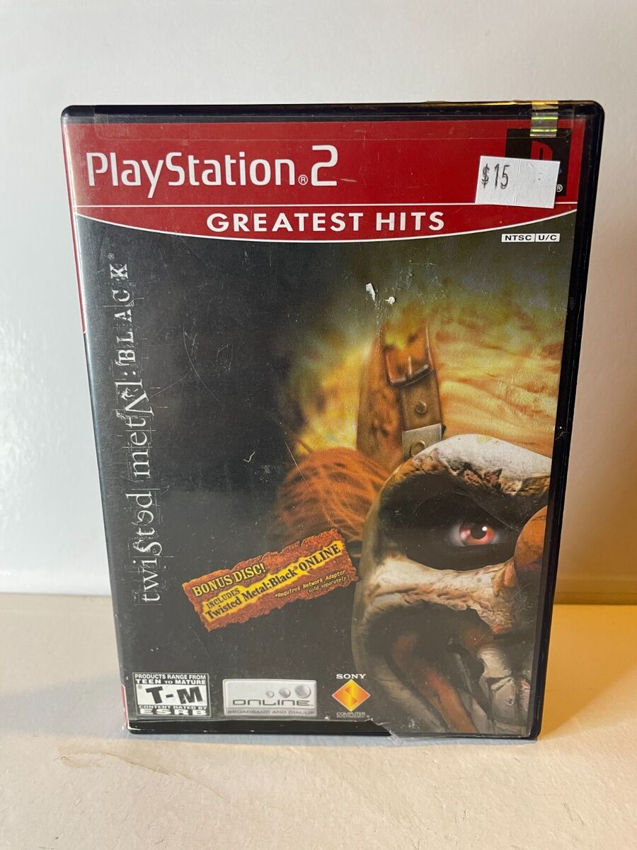 TWISTED METAL: BLACK SEMINOVO – PS2