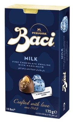 Baci Milch Bijou Schokolade,feiner Kakao-Trüffel mit Haselnüssen,175g (1er Pack)
