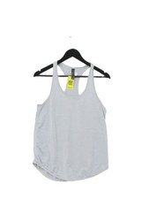 Cotton On Body Women's T-Shirt S Grey Polyester with Elastane Sleeveless Basic