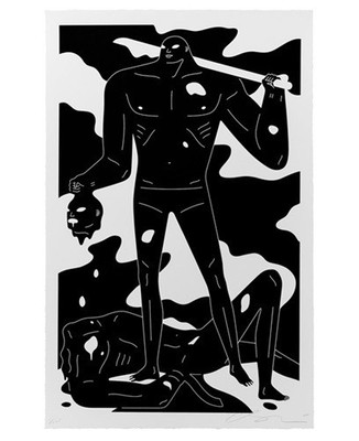 Cleon Peterson - A perfect trade   WHITE (2022) HAND SIGNED Limited Edition