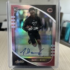 2020 Panini Absolute Red Spectrum /75 Darnell Mooney Rookie Auto Falcons